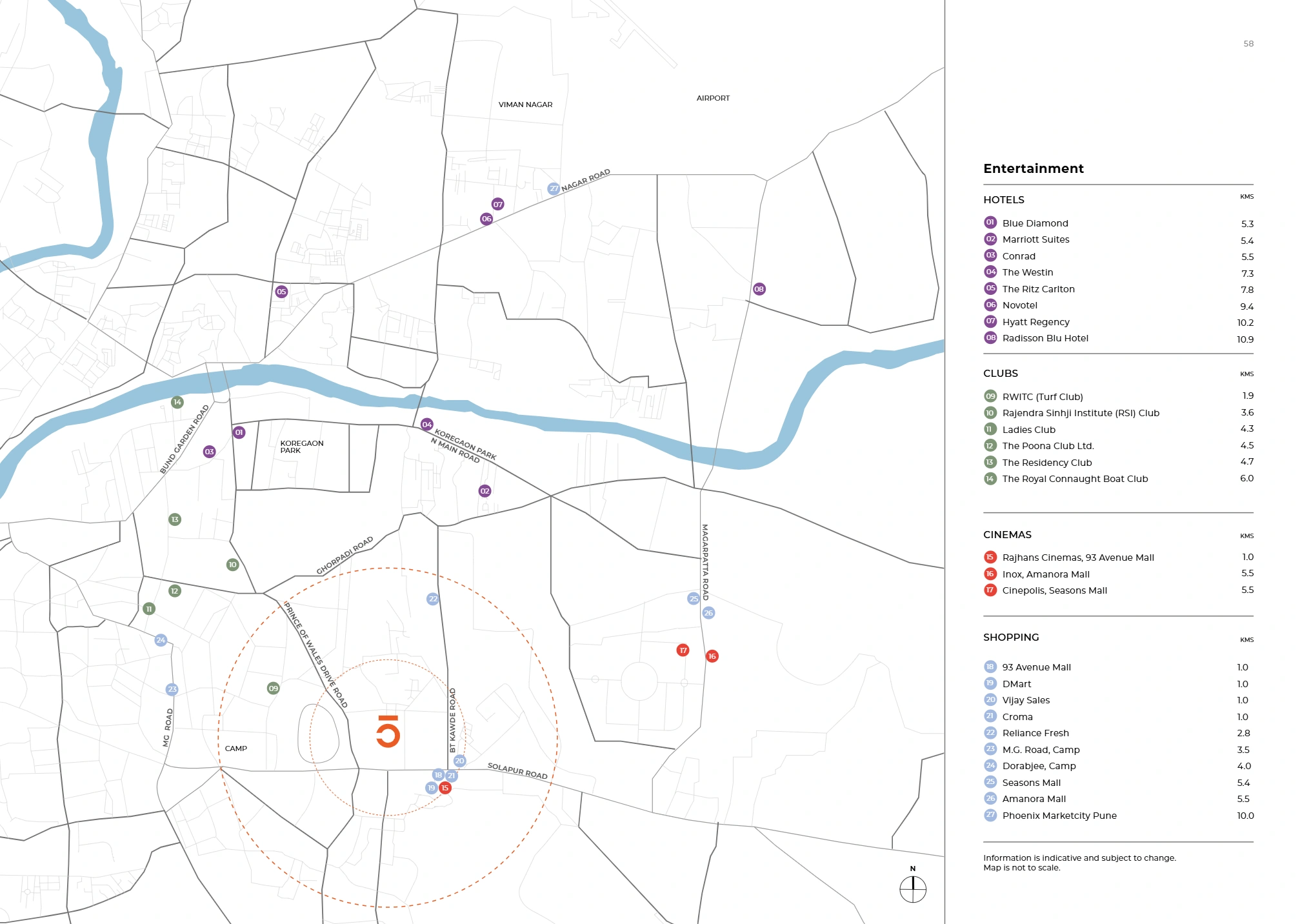 SKYi 5 Racecourse Location Map
